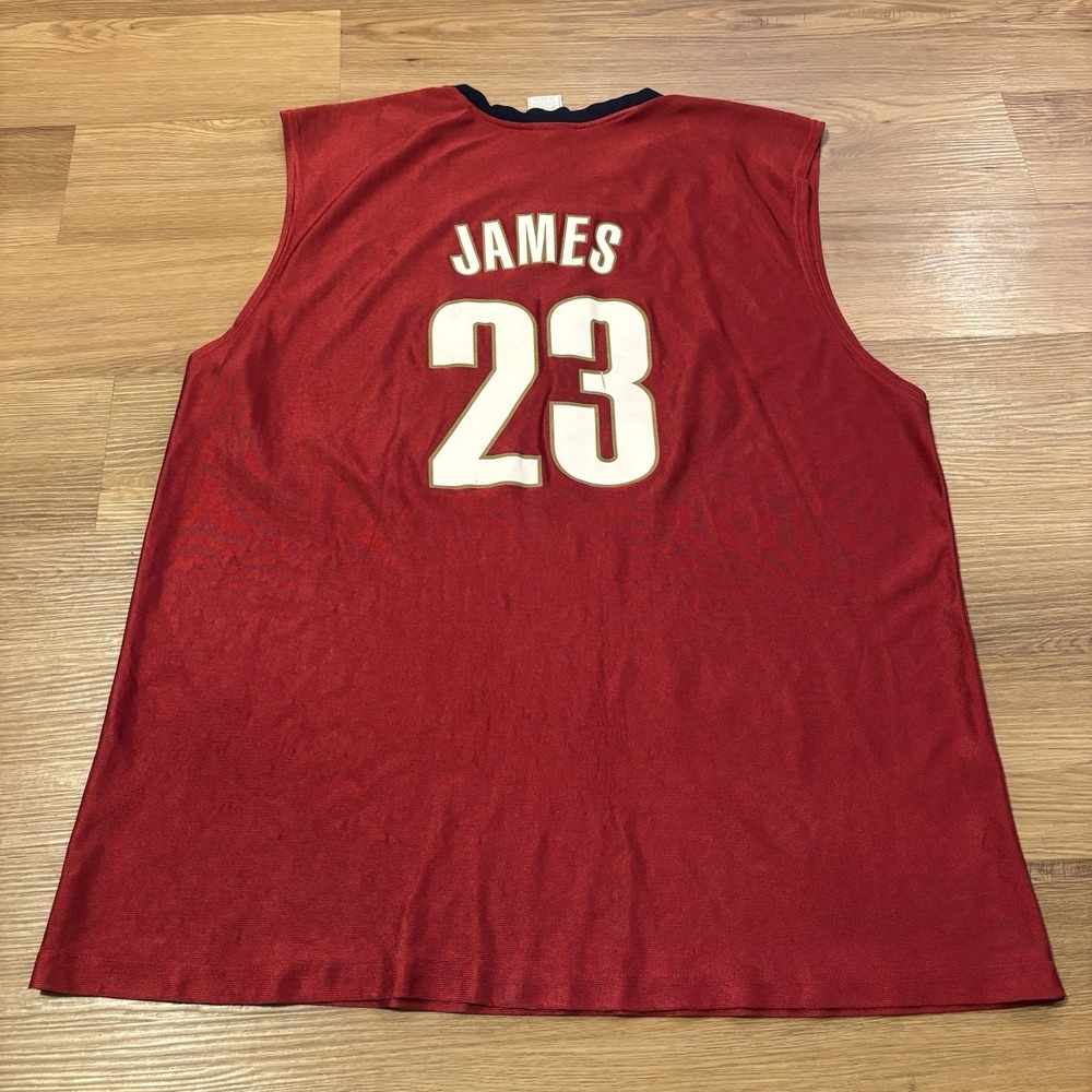 NBA LeBron James #23 Cleavland Cavaliers Elevation Jersey Mens 2XL Rookie Year